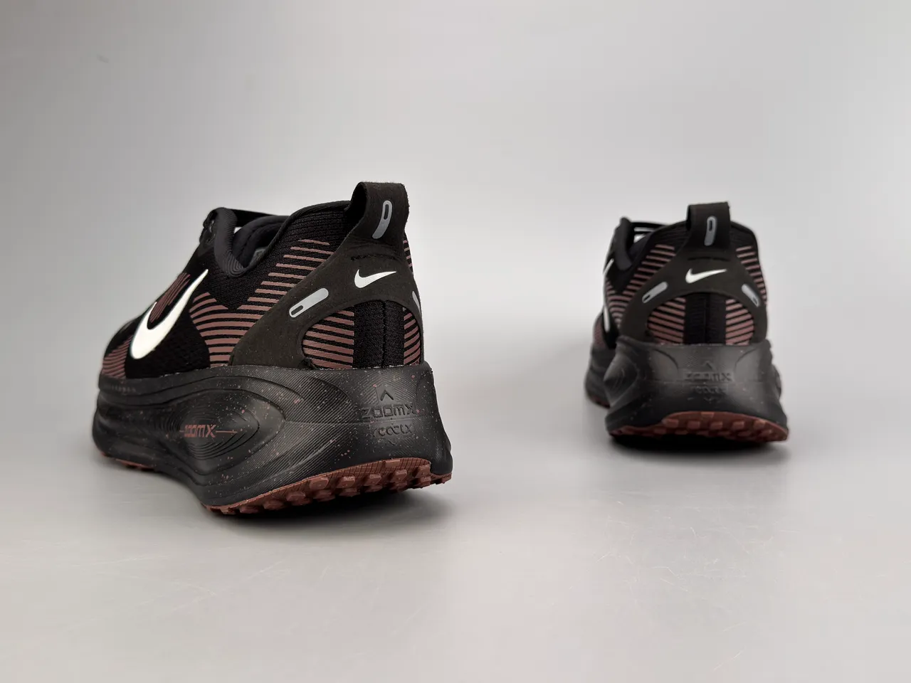Nike Black Brown Engineered Mesh Upper ZoomX Midsole Running Shoes 4