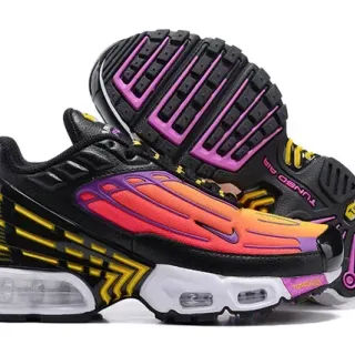 Nike Black Multicolor Layered Synthetic Cage Gradient Color Blocking Lifestyle Sneakers