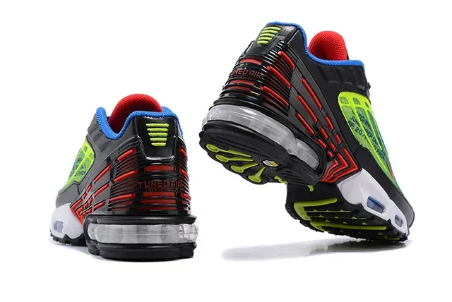 Nike Black Multicolor Layered Synthetic Cage Gradient Color Blocking Lifestyle Sneakers 20