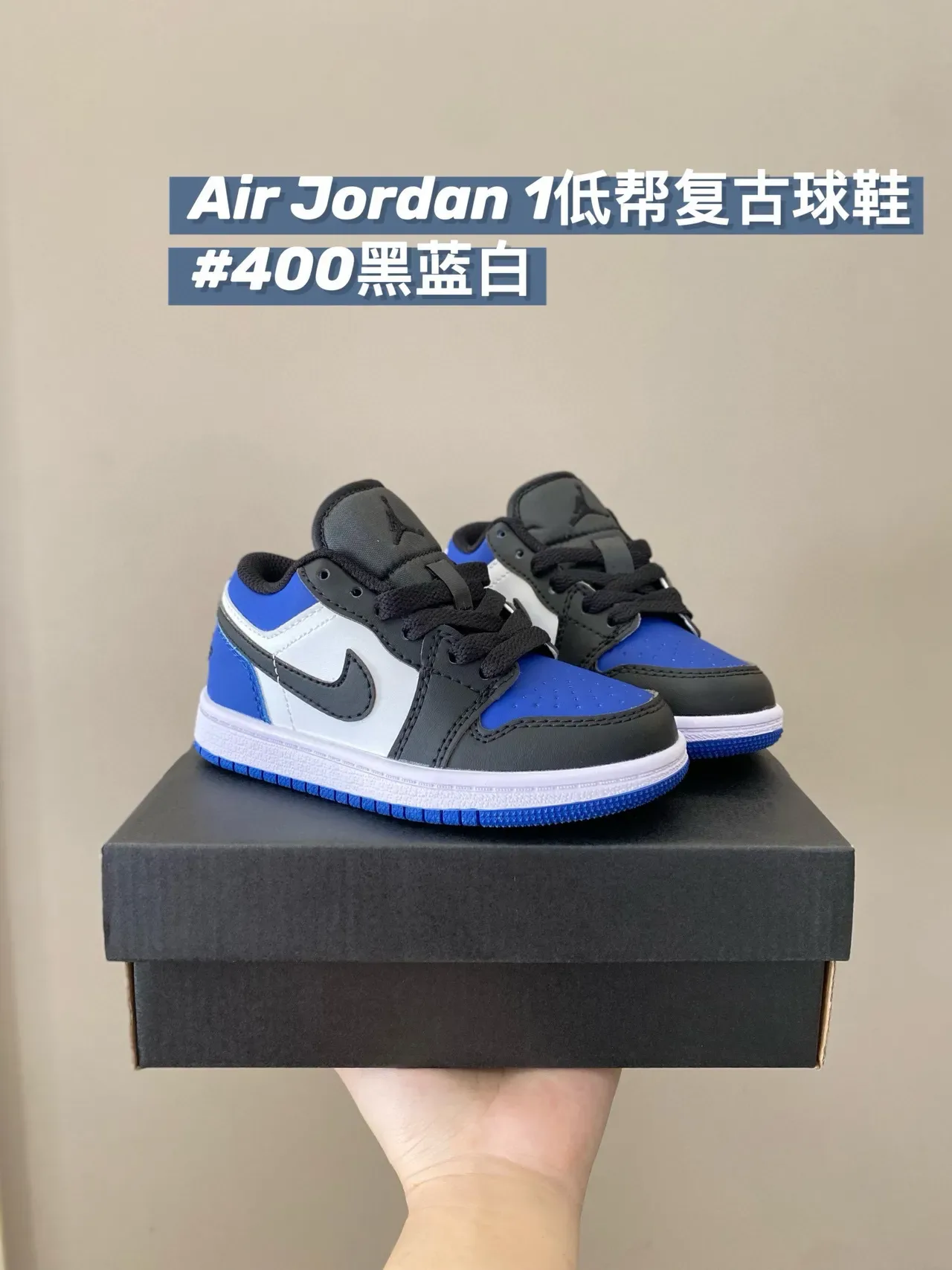 Nike Blue White Low-Top Leather-and-Synthetic Upper Lifestyle Sneakers 7