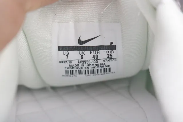 Nike Cortez Canvas White Navy Orange Lifestyle Sneakers 18