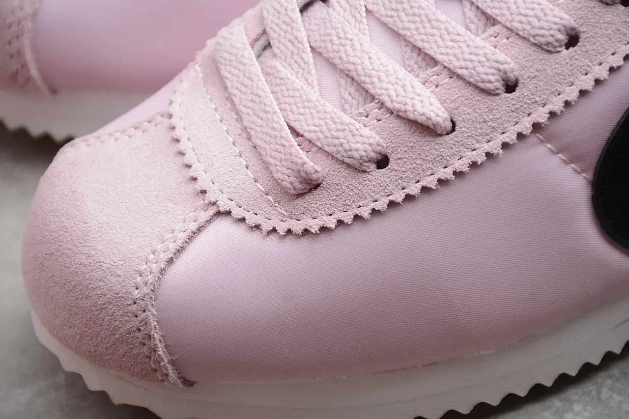 Nike Cortez Pink and Black Lifestyle Sneakers 7