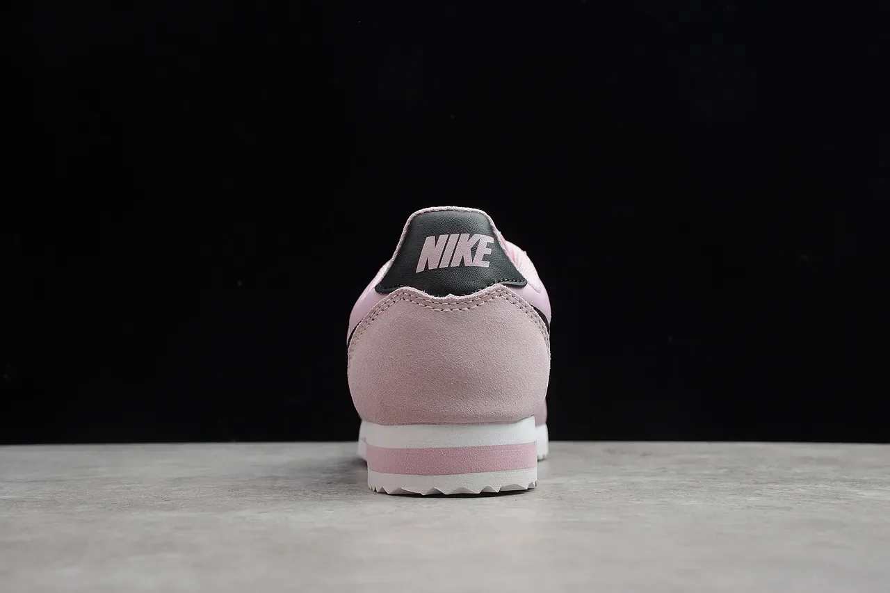 Nike Cortez Pink and Black Lifestyle Sneakers 9
