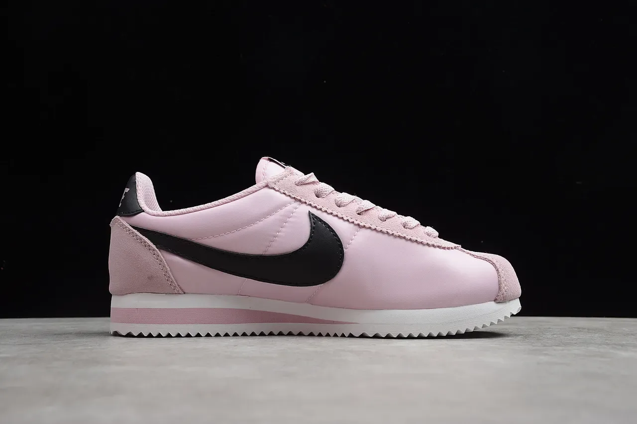 Nike Cortez Pink and Black Lifestyle Sneakers 12