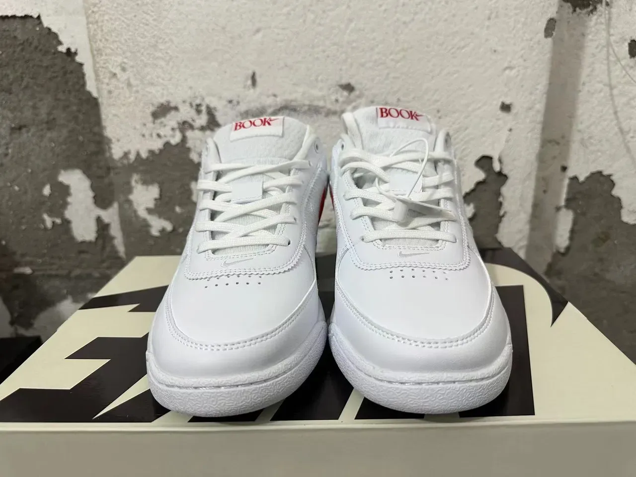 Nike Court Legacy Low White Red Blue Lifestyle Sneakers 4