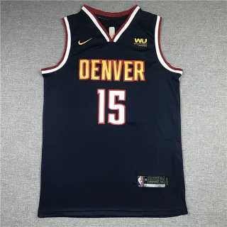 Nike Denver Nuggets City Edition Navy बास्केटबॉल जैर्सी