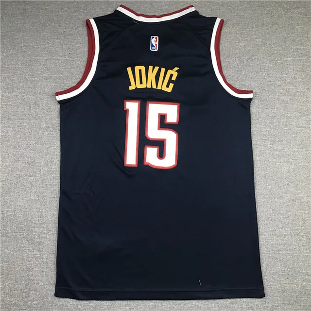 Nike Denver Nuggets City Edition Navy Maillot de Basketball 2