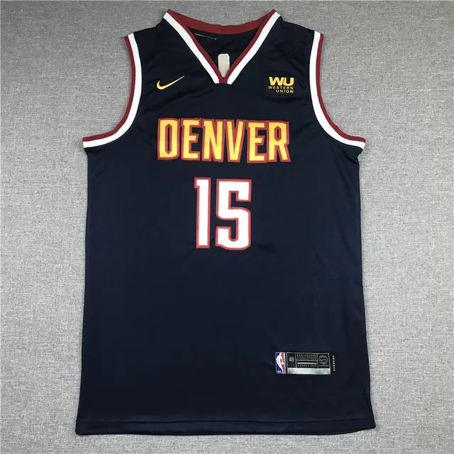 Nike Denver Nuggets City Edition Navy Maillot de Basketball 3