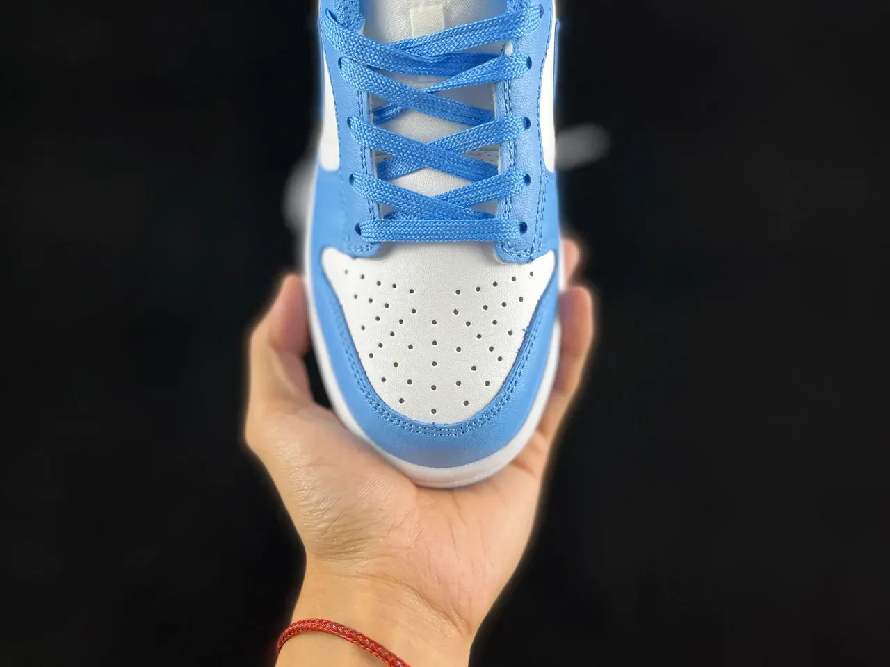 Nike Dunk Low Light Blue and White Lifestyle Sneakers 3