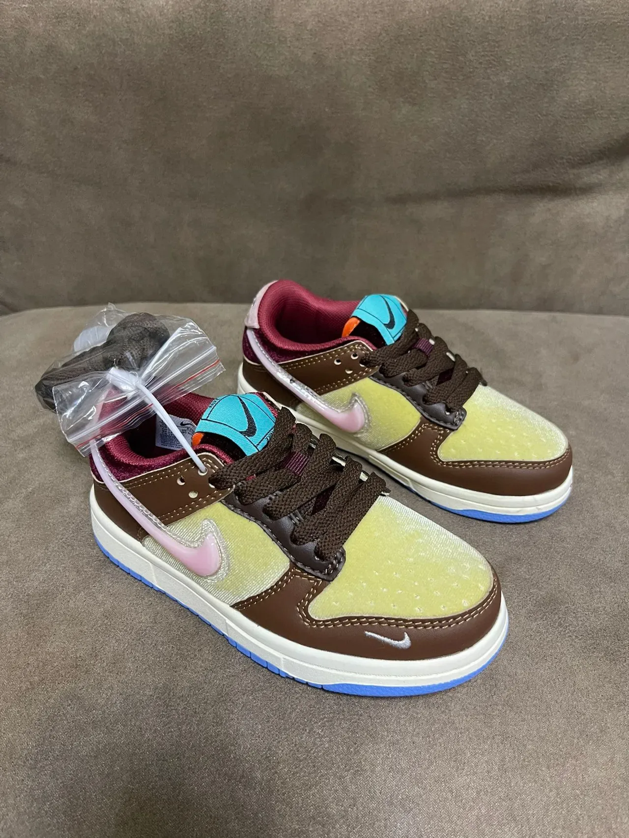 Nike Dunk Low Orange White Lifestyle Sneakers 14