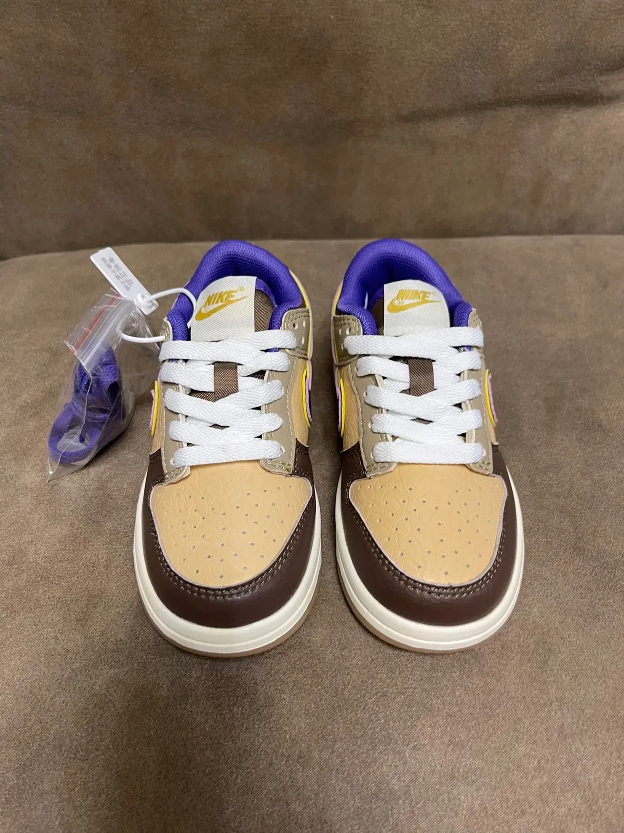 Nike Dunk Low Orange White Lifestyle Sneakers 22
