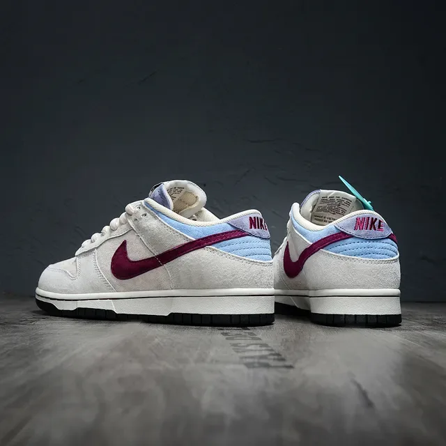 Nike Dunk Low Bleu pâle violet lifestyle sneakers 3