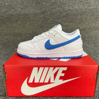 Nike Dunk Low White Royal Blue Lifestyle Sneakers