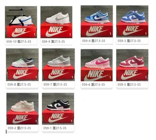 Nike Dunk Low White Royal Blue Lifestyle Sneakers 2