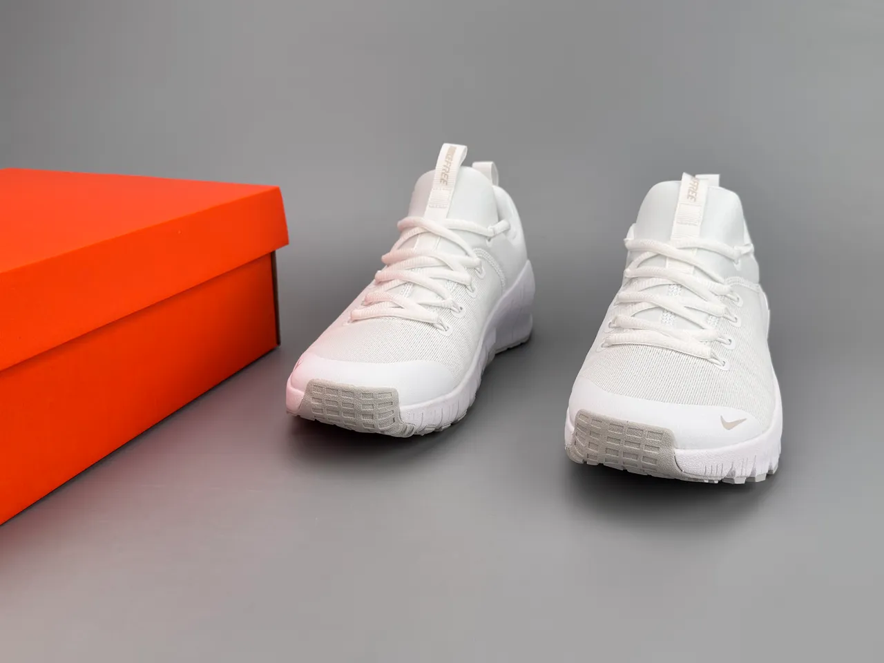 Nike Free RN White Running Shoes 3