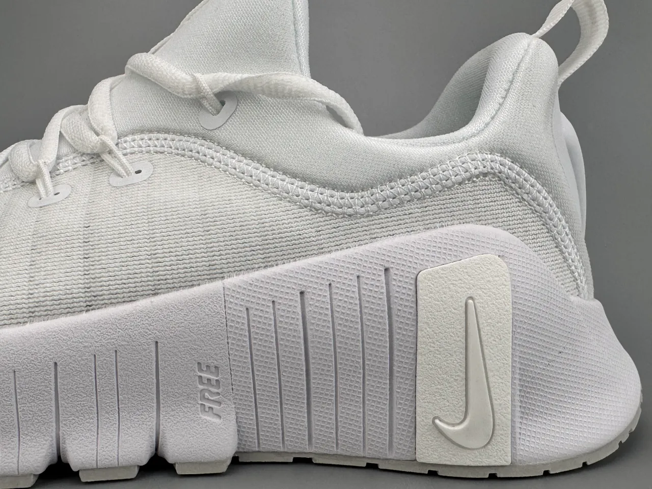 Nike Free RN White Running Shoes 5