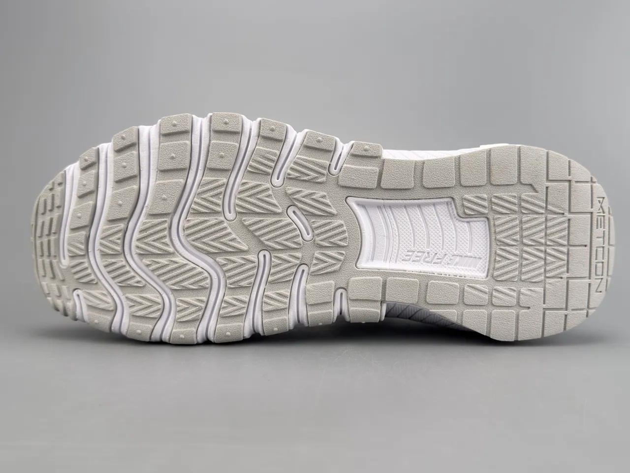 Nike Free RN White Running Shoes 6