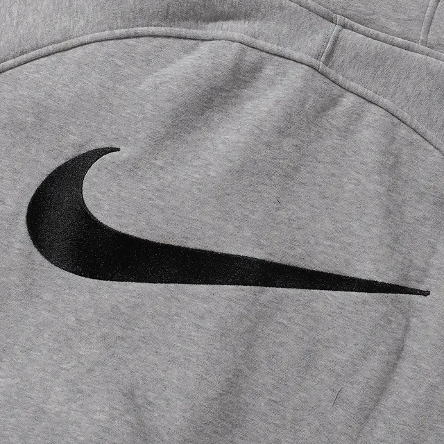 Nike Gray Black Full-Zip Raglan Sleeve Hoodie 5