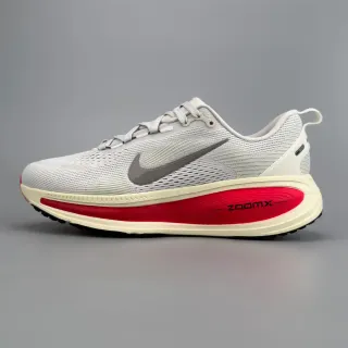 Nike Gris Rouge Chaussures de Running Malla Engineered Cushioning ZoomX Visible Fenêtre