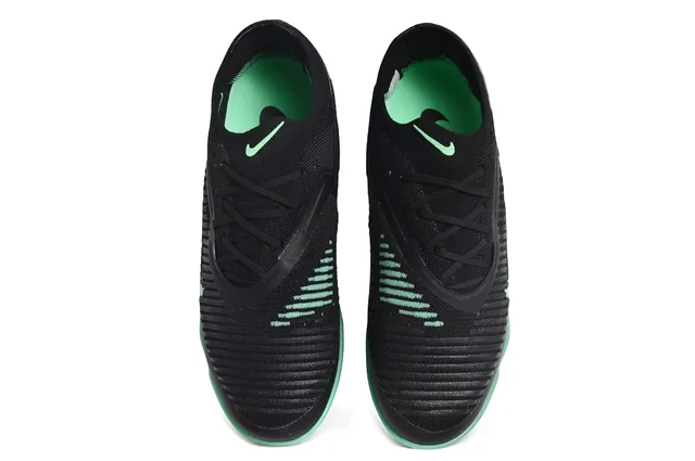 Nike Gripknit Turf Noir et Vert Néon Chaussures de football 2