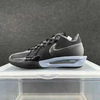 Nike GT Cut काला भूरा छेदित जाली बास्केटबॉल जूते