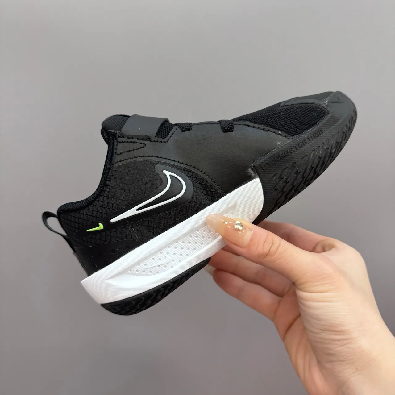 Nike GT Cut Blue Black Low-Top Dual-Strap Closure Basketball Shoes 19