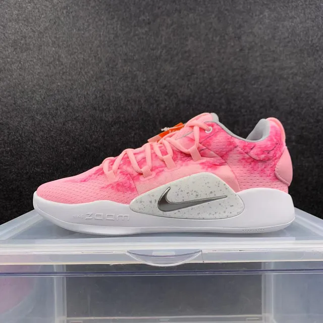 Nike Hyperdunk X Low Pink White Tie-Dye Mesh Upper Silhouette Basketball Shoes 2