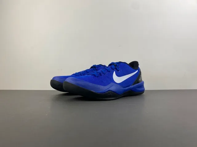 Nike Kobe 8 System Royal Blue Black Basketball Shoes 11