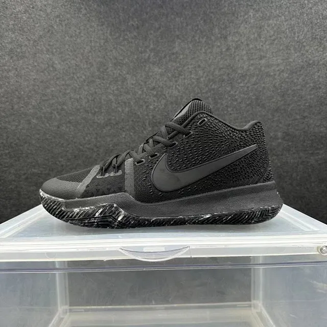 Nike Kyrie Black Monochrome Knit Basketball Shoes 2