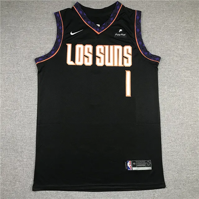 Nike Los Suns Maillot de basketball alternatif noir 2