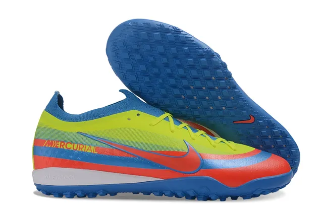 Nike Mercurial Multicolor Bajo Corte Upper Sintético Turf Zapatos de Fútbol 1