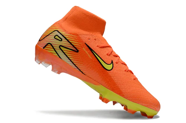 Nike Mercurial Superfly Orange and Neon Yellow Firm-Ground Soccer Shoes 2
