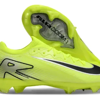 Nike Mercurial Vapor Air Zoom Neon Yellow Firm-Ground Soccer Shoes