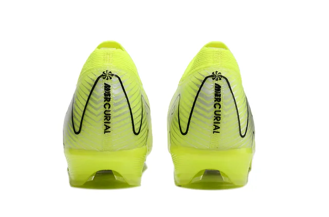 Nike Mercurial Vapor Air Zoom Neon Yellow Firm-Ground Soccer Shoes 4