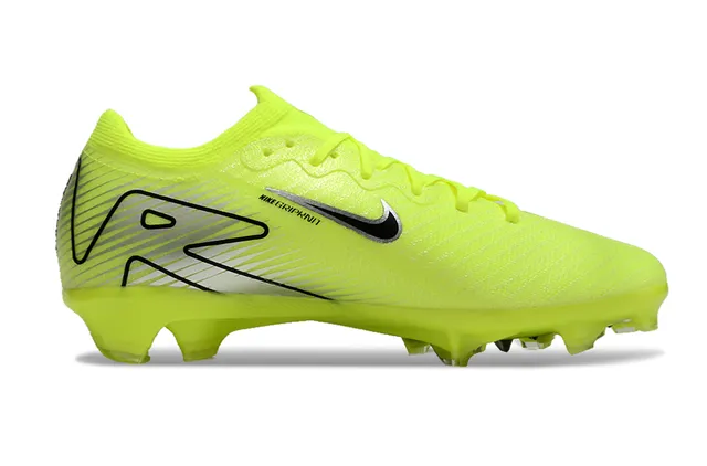 Nike Mercurial Vapor Air Zoom Neon Yellow Firm-Ground Soccer Shoes 7