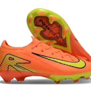 Nike Mercurial Vapor Air Zoom Orange Neon Firm-Ground Soccer Shoes