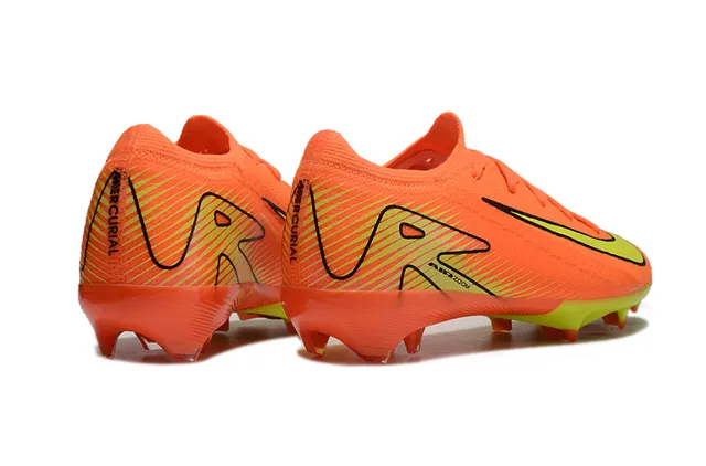 Nike Mercurial Vapor Air Zoom Orange Neon Firm-Ground ফুটবল জুতা 5