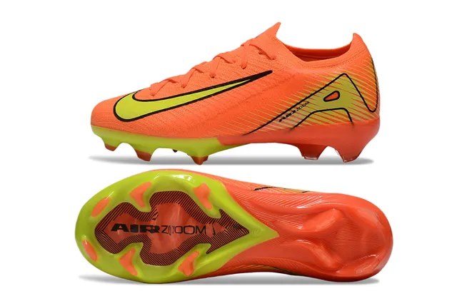 Nike Mercurial Vapor Air Zoom Orange Neon Firm-Ground ফুটবল জুতা 6