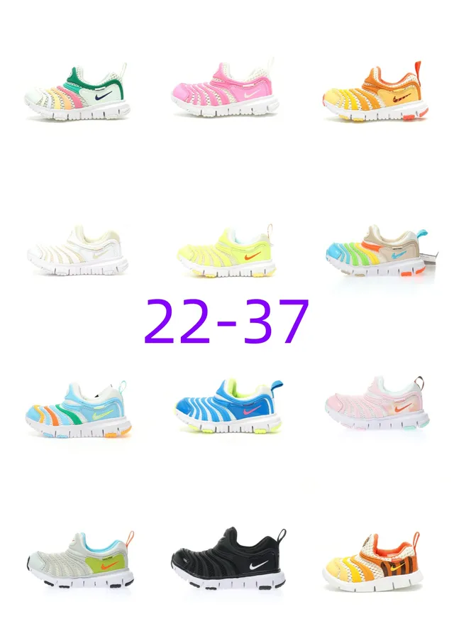 Nike Multicolor White Slip-On Wave-Patterned Upper Running Shoes 1