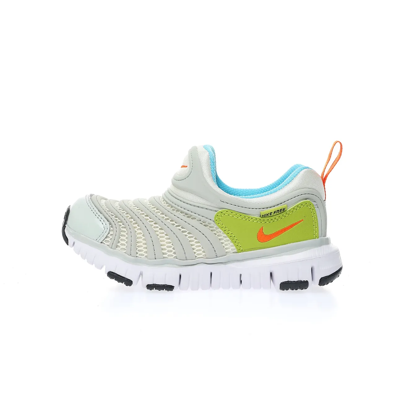 Nike Multicolor White Slip-On Wave-Patterned Upper Running Shoes 4