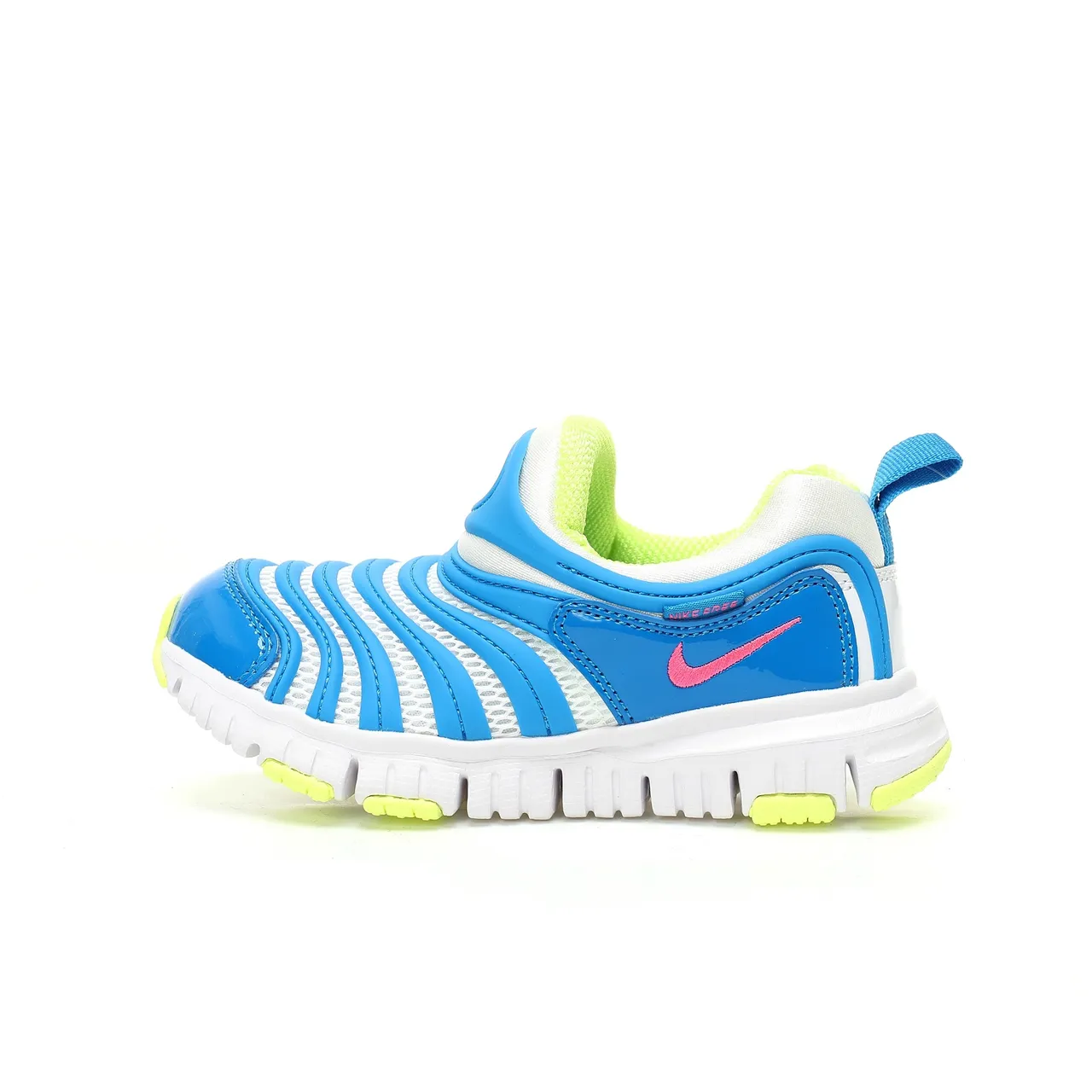 Nike Multicolor White Slip-On Wave-Patterned Upper Running Shoes 10