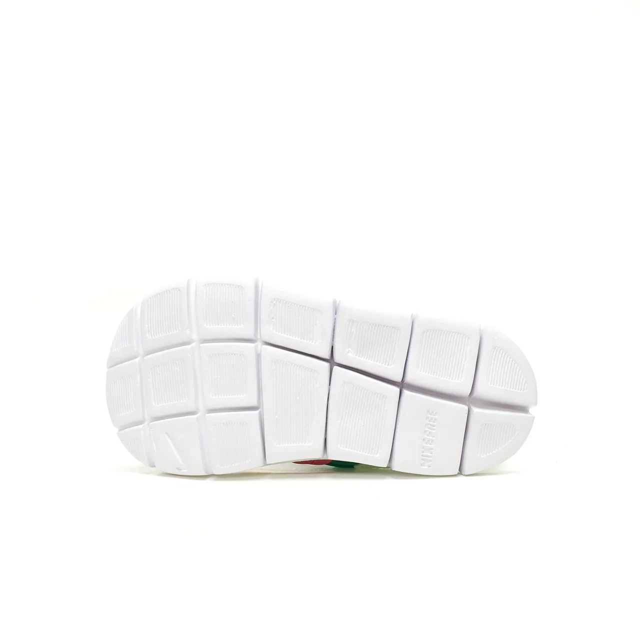 Nike Multicolor White Slip-On Wave-Patterned Upper Running Shoes 23