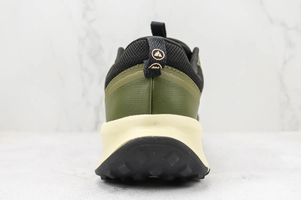 Nike Olive Green and Cream Running Shoes 9