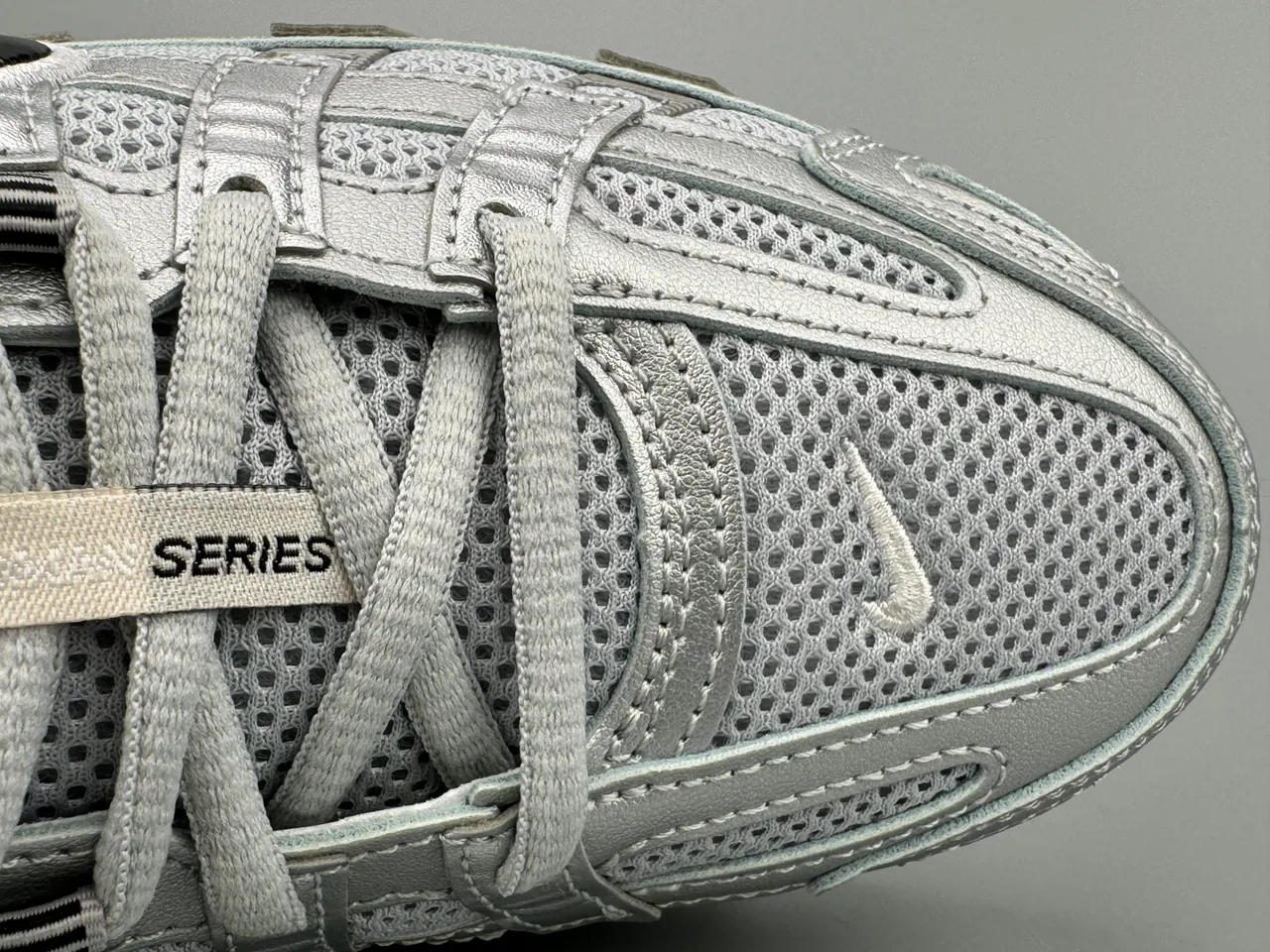 Nike P-6000 Metallic Silver Black White Running Shoes 2