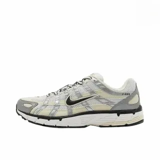 Nike P-6000 Off-White and Silver Running Shoes