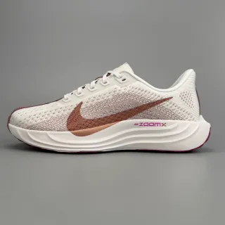 Nike Pegasus ZoomX White and Maroon Running Shoes
