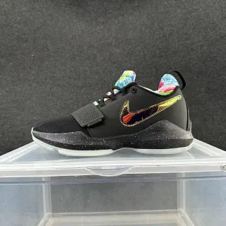 Nike PG أحذية كرة السلة أسود متعدد الألوان منخفض الكعب