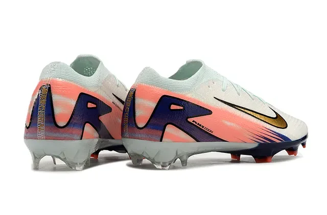 Chaussures de football Nike Phantom GT Air Zoom White Coral Navy Gold Firm-Ground 5