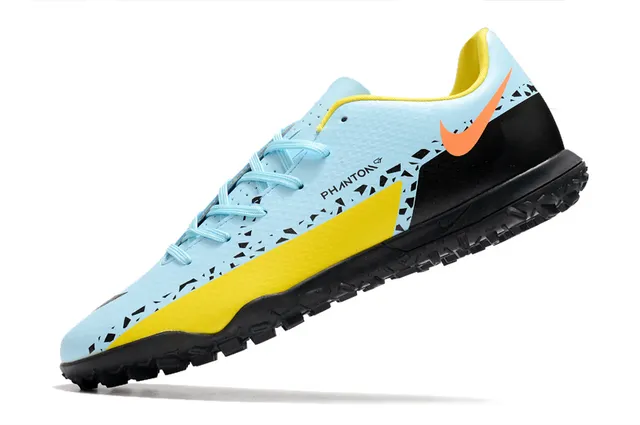 Nike Phantom GT Chaussures de football turf noir brun à col bas en synthétique 21