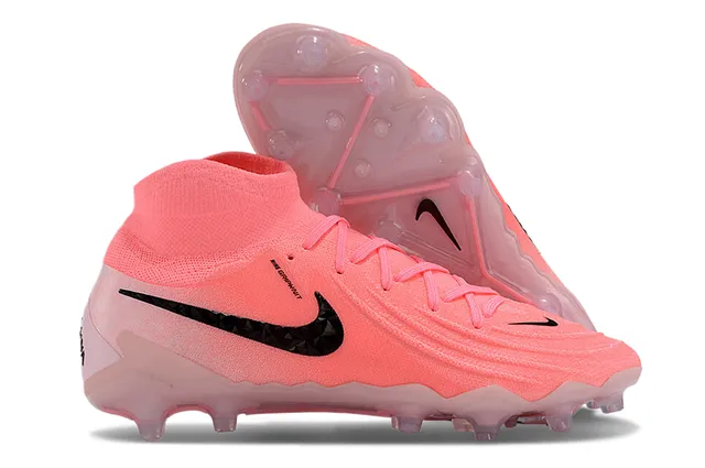 Nike Phantom GT Bright Pink Firm-Ground Soccer Shoes 5